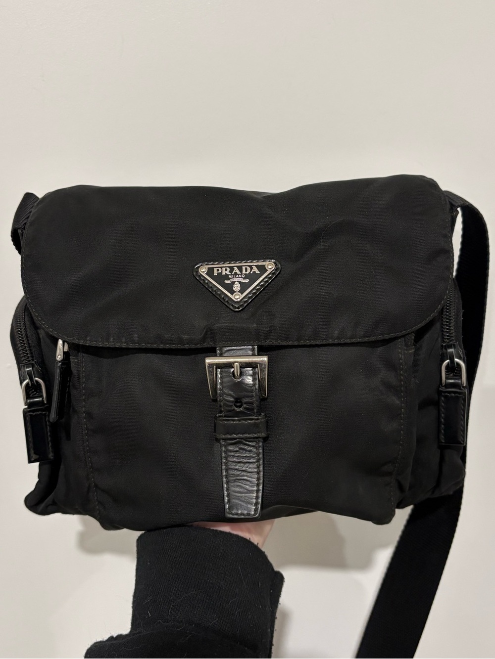 Vintage Prada Nylon Crossbody Bag